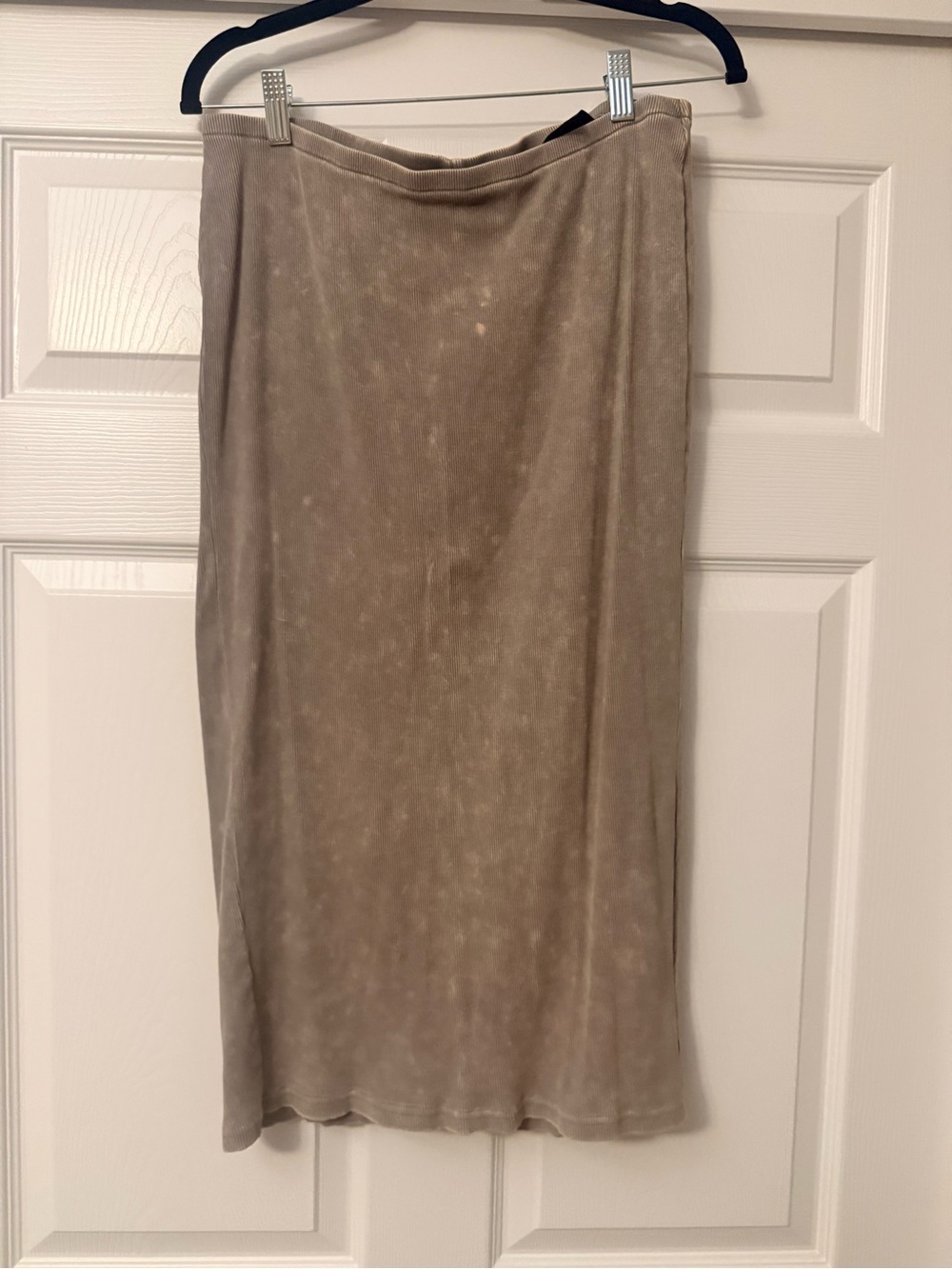 Women's Knee-Length Beige Skirt